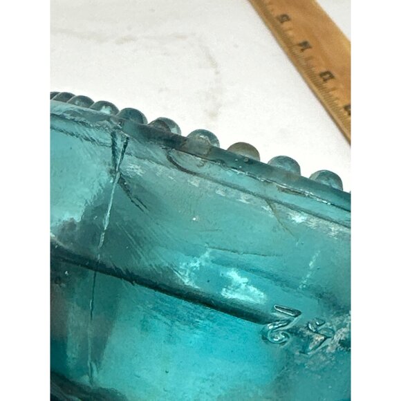 Hemingray 42 Aqua Glass Insulator Vintage Made in USA Power Pole Collectible - Picture 6 of 7